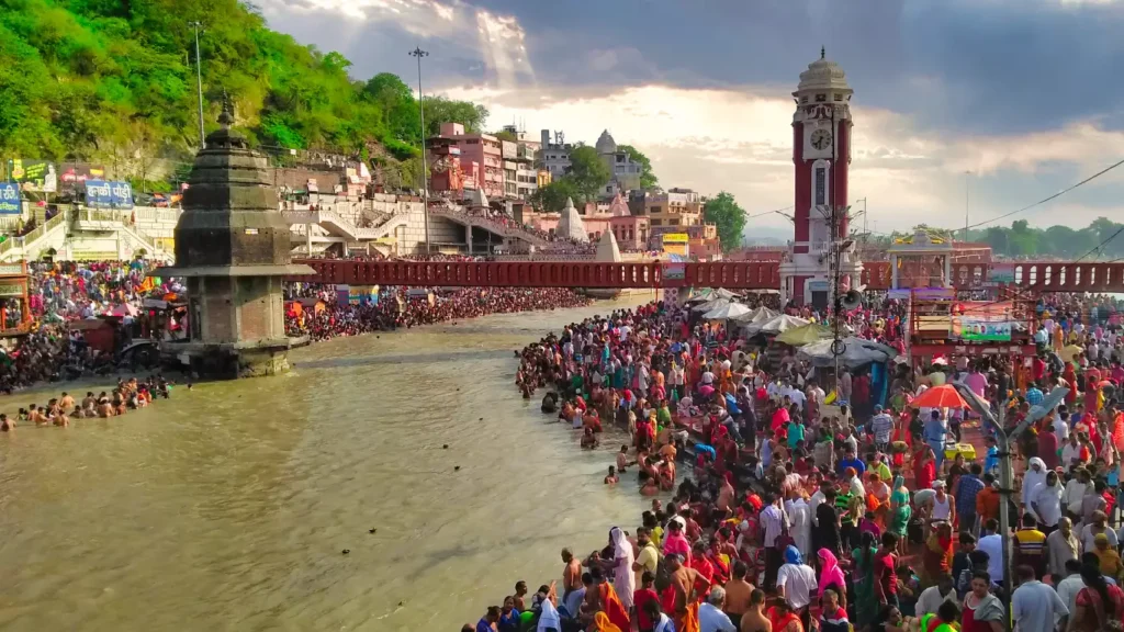 Tarpan in Haridwar