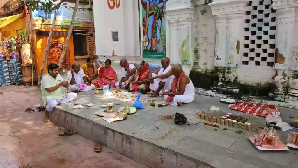 How long does a typical Shraddh ceremony usually take to complete in Gaya?