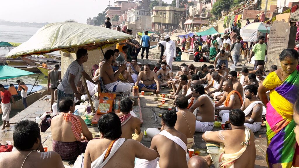 Why is Varanasi considered the most auspicious place for performing Shradh?