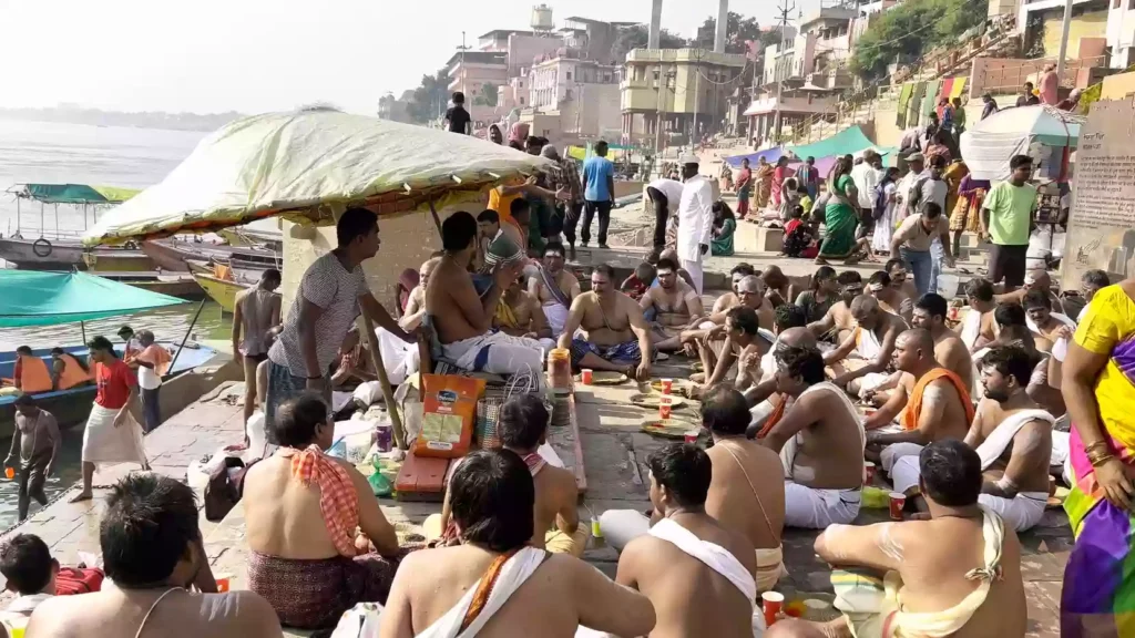 What is Narayan Bali Puja and is it related to Shradh in Varanasi?
