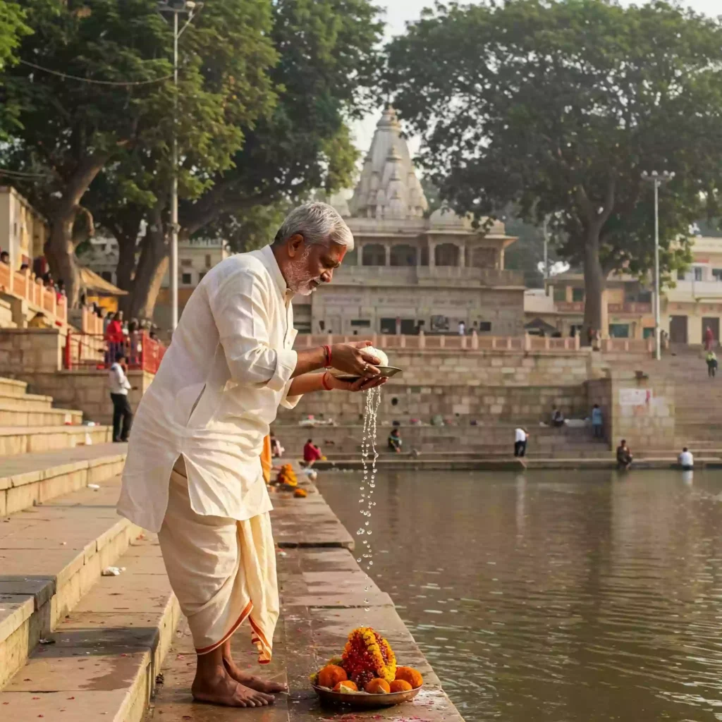 Where are the main locations for performing Pind Daan rituals within Ayodhya?