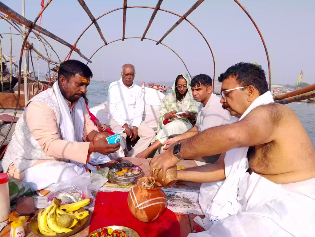 Can ashes of more than one person be immersed together during the same ritual?