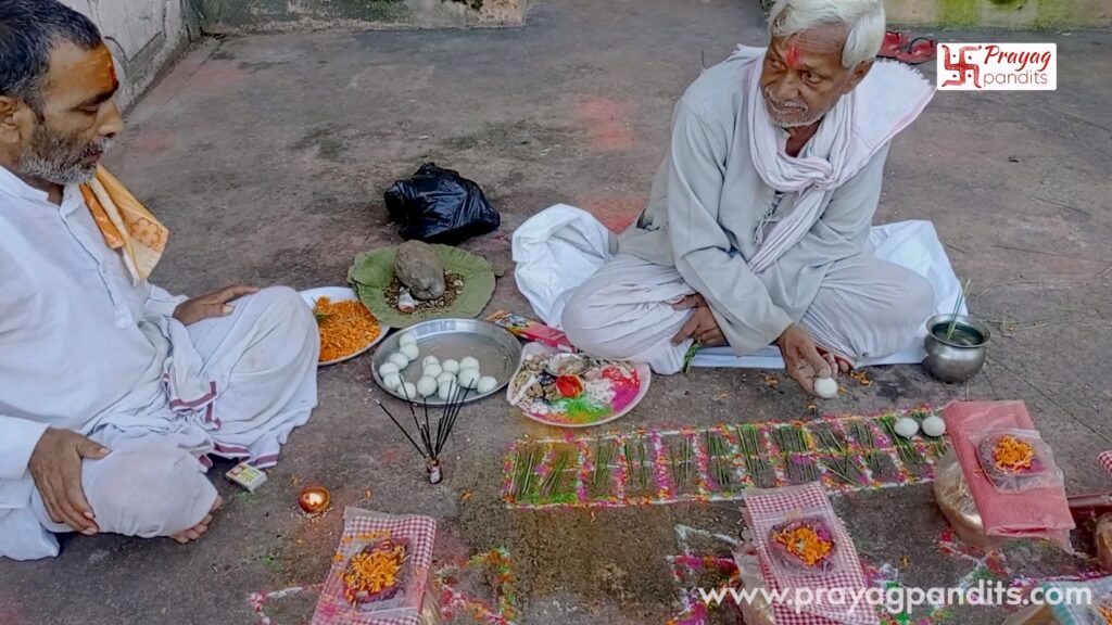 Where exactly in Gaya is the Narayan Bali Puja performed?