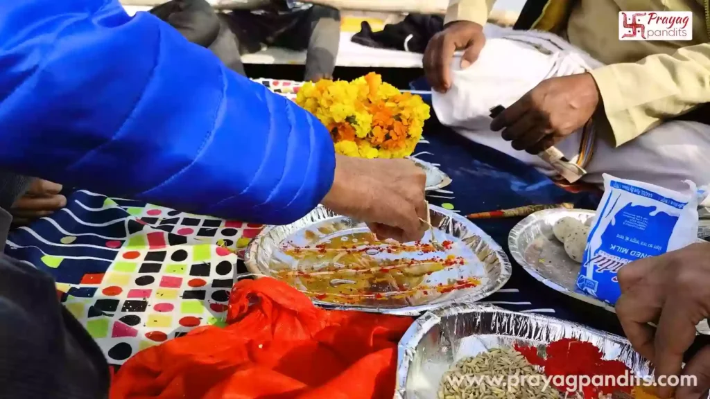 Where exactly in Haridwar are Shradh rituals typically performed?