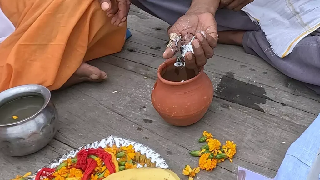 Photo of asthi pooja