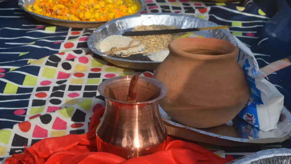 Photo of asthi kalash asthi visarjan in Puri