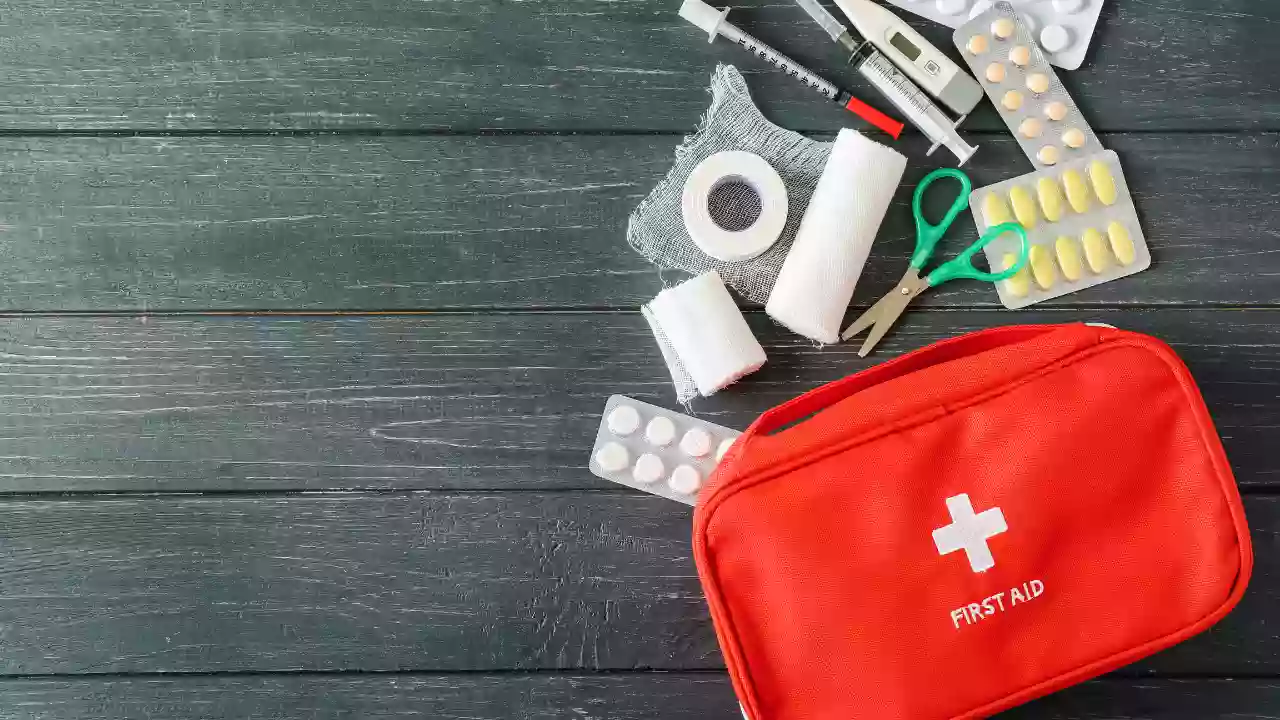 Photo of a personal Medical Kit