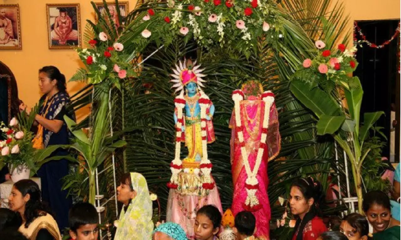 Kartik Poornima pooja