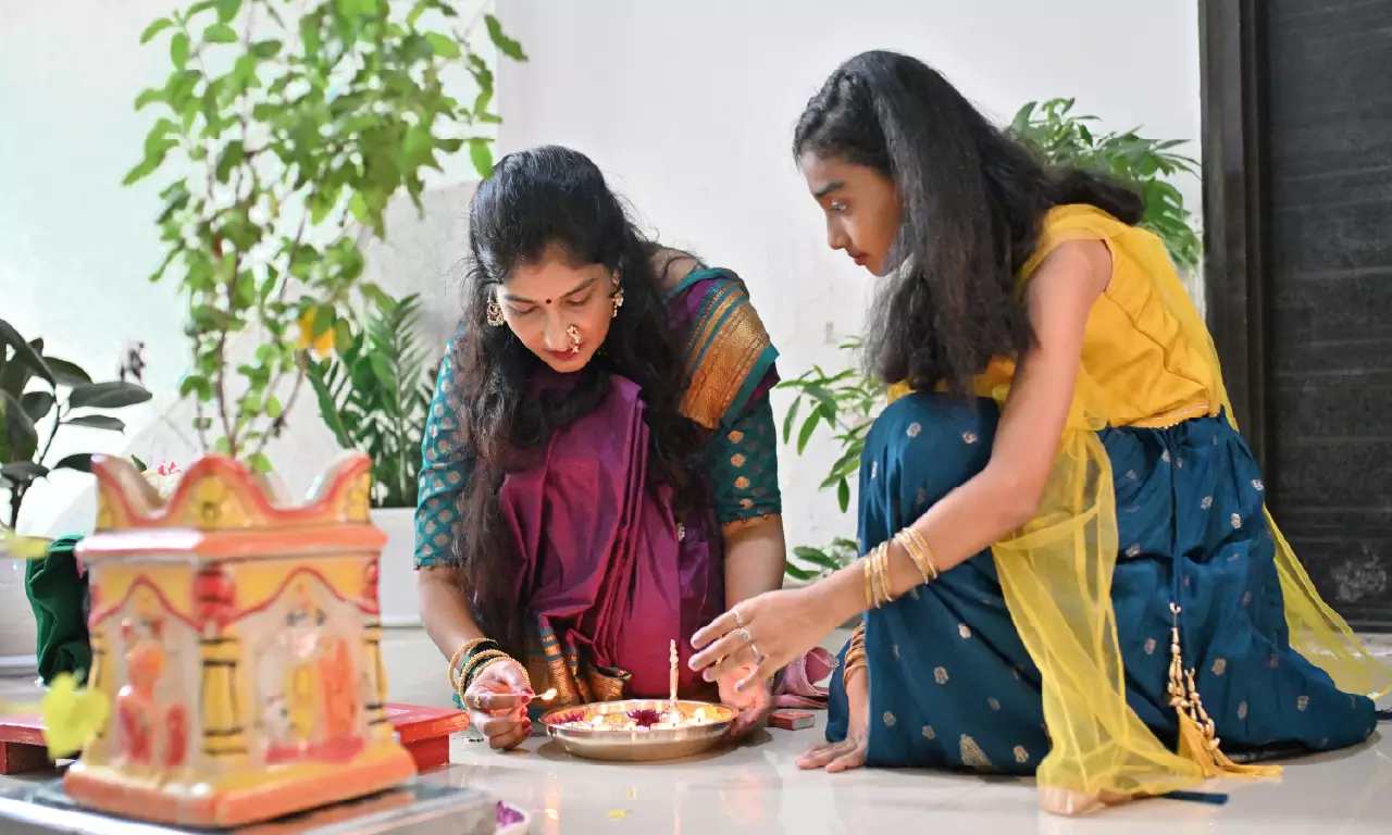 Kartik Poornima pooja