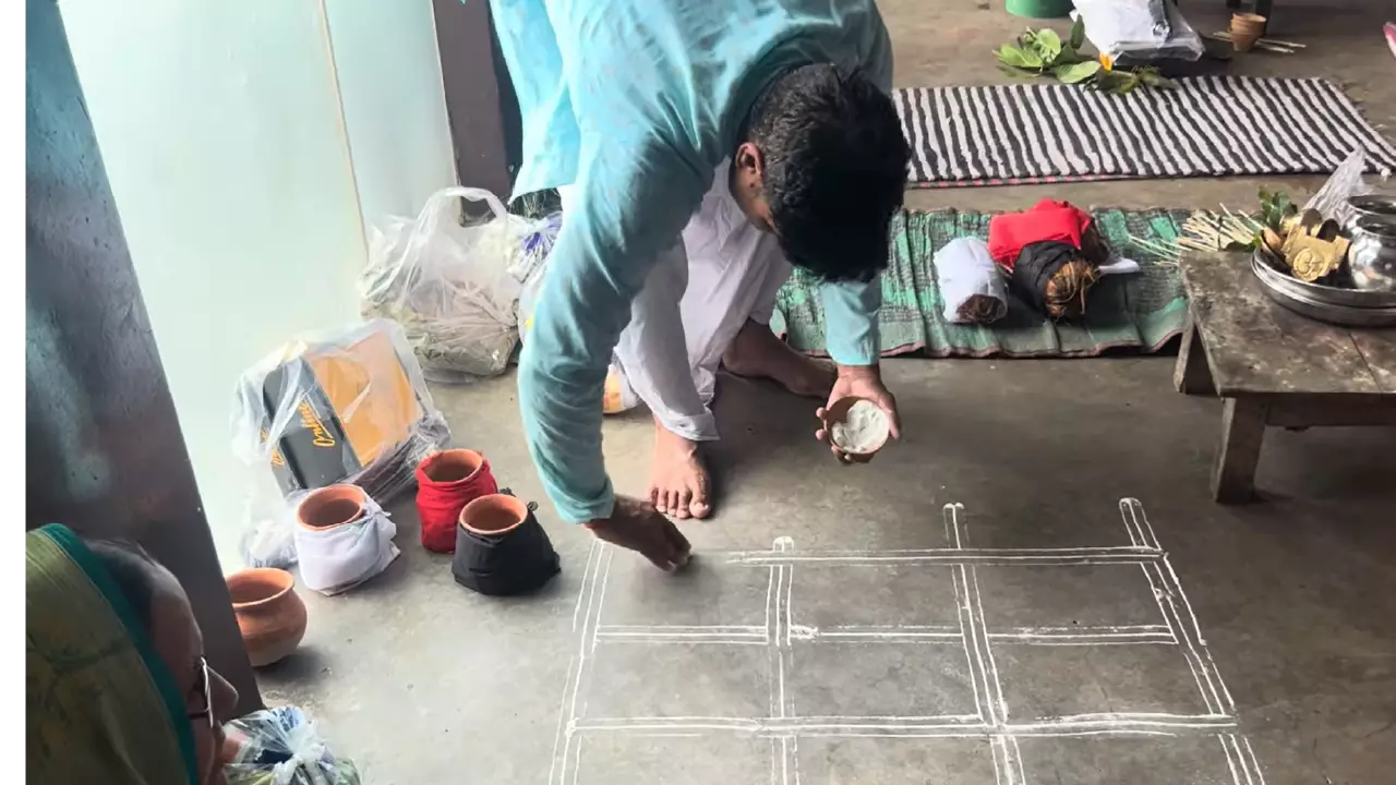 Shradh in Gaya from Malaysia