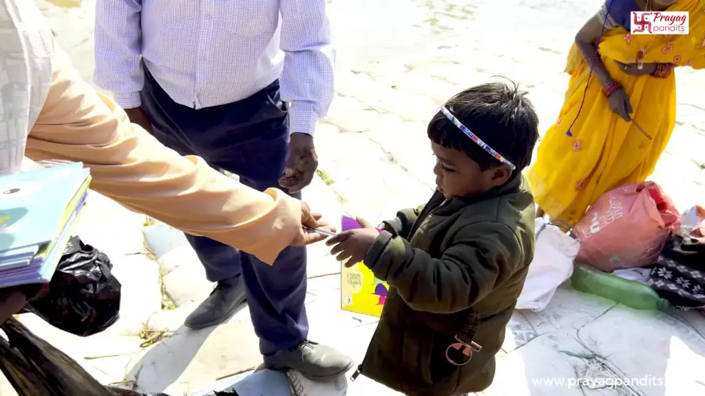 Vidya daan at magh mela 2026- Vidya Daan at Magh Mela 2026