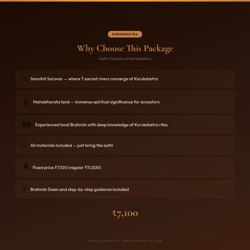 Benefits of Asthi Visarjan at Kurukshetra