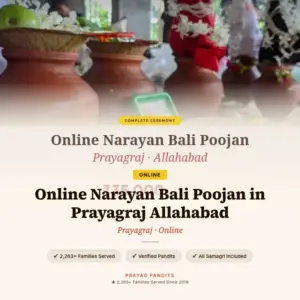 Online Narayan Bali Poojan in Prayagraj Allahabad