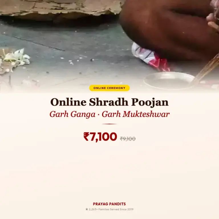 Online Shradh Poojan in Garh Ganga Garh Mukteshwar