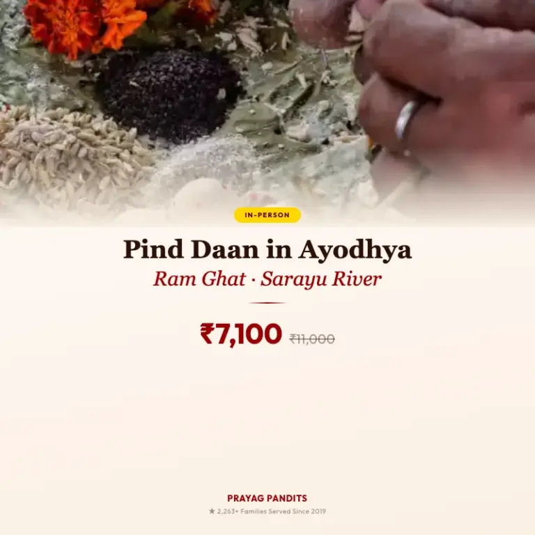 Pind Daan in Ayodhya