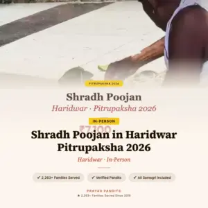 Shradh Poojan in Haridwar Pitrupaksha 2026