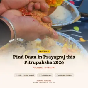 Pind Daan in Prayagraj this Pitrupaksha 2026