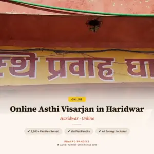 Online Asthi Visarjan in Haridwar