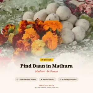 Pind Daan in Mathura