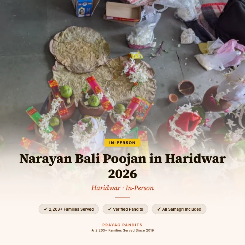 Narayan Bali Poojan in Haridwar 2026