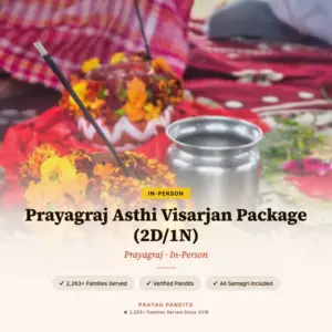 Prayagraj Asthi Visarjan Package (2D/1N)