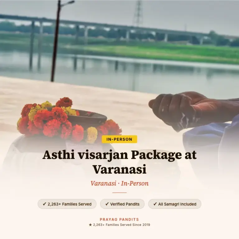Asthi visarjan Package at Varanasi
