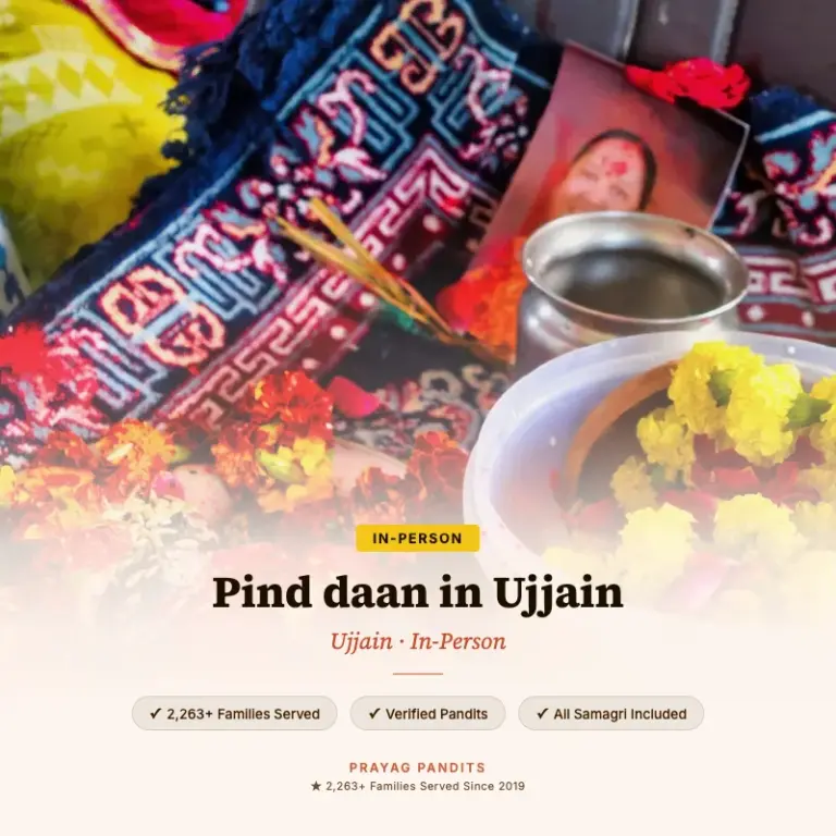 Pind daan in Ujjain