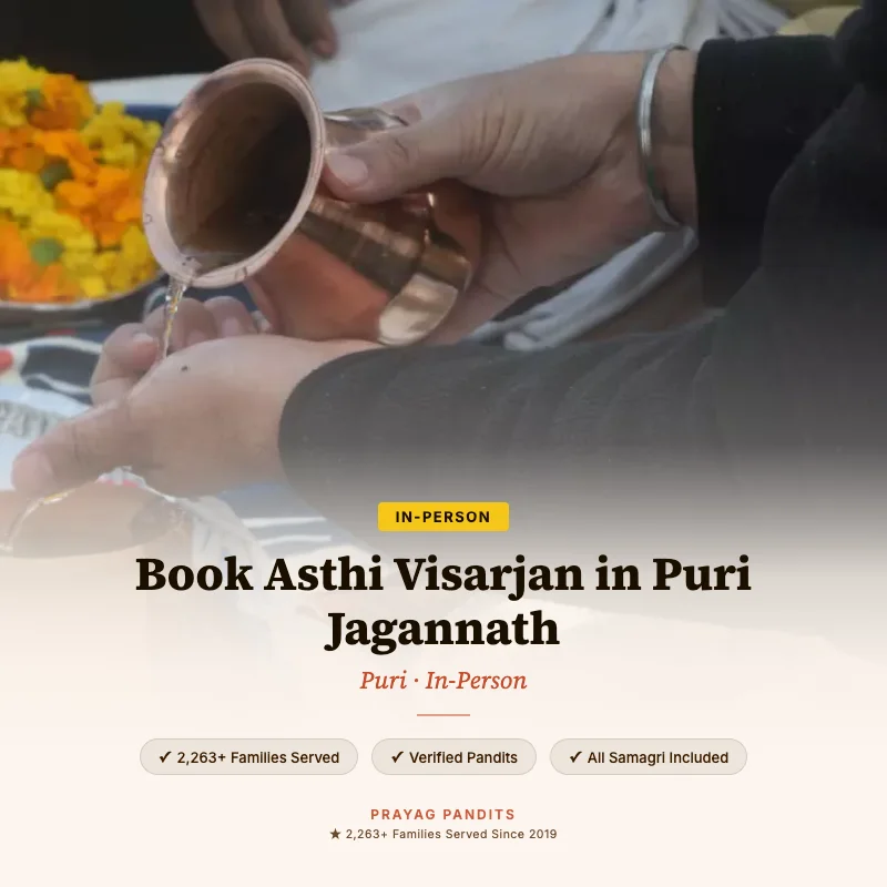 Book Asthi Visarjan in Puri Jagannath