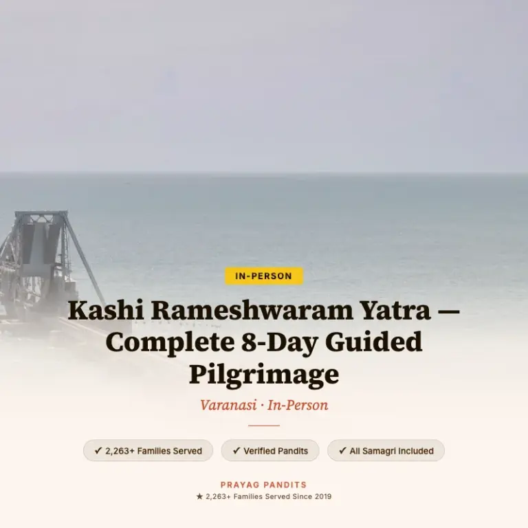Kashi Rameshwaram Yatra — Complete 8-Day Guided Pilgrimage