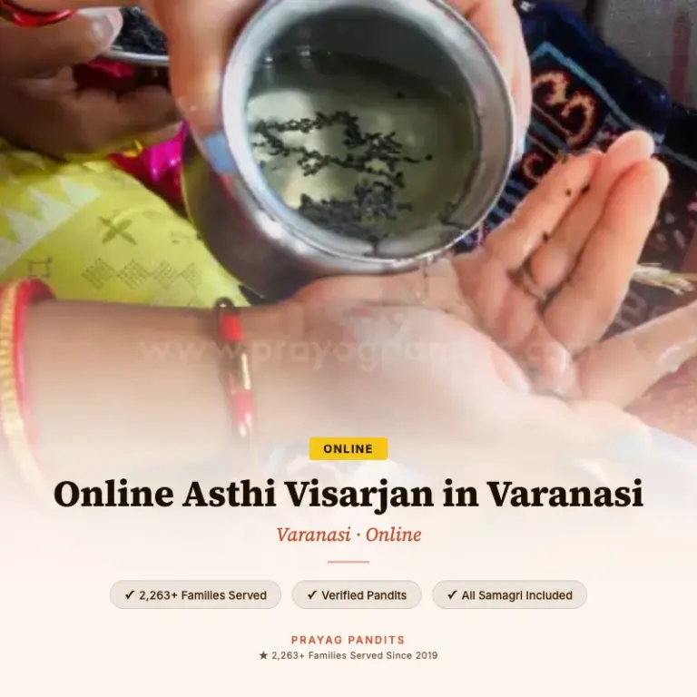 Online Asthi Visarjan in Varanasi